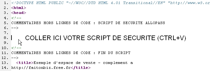 page perso site web gagner argent allopass